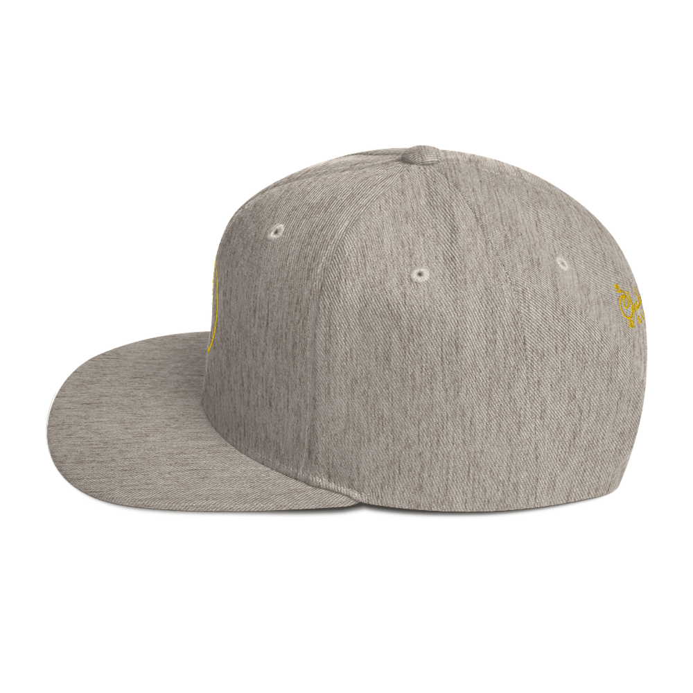 Gold Leaf Flatbrim snapback