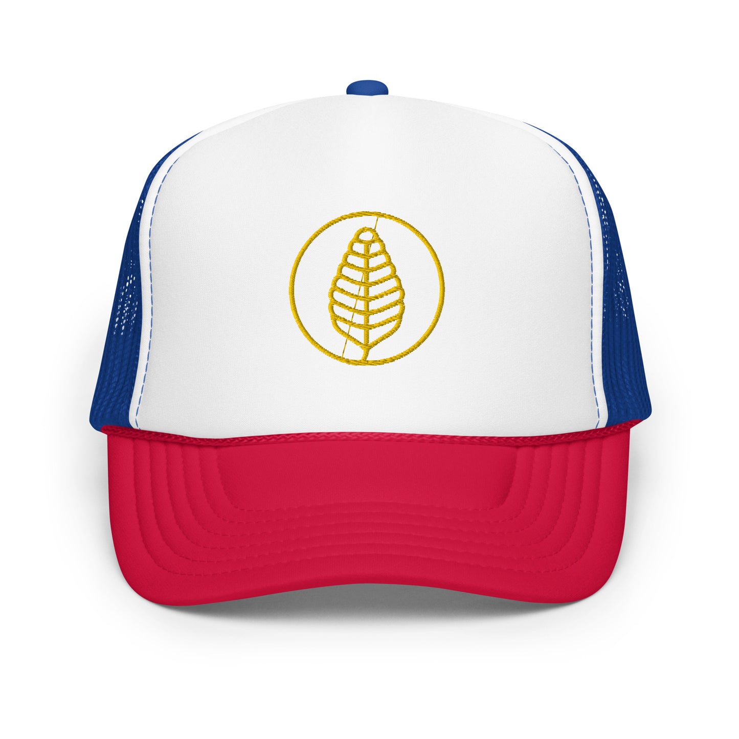 Gold Leaf Foam Trucker Hat